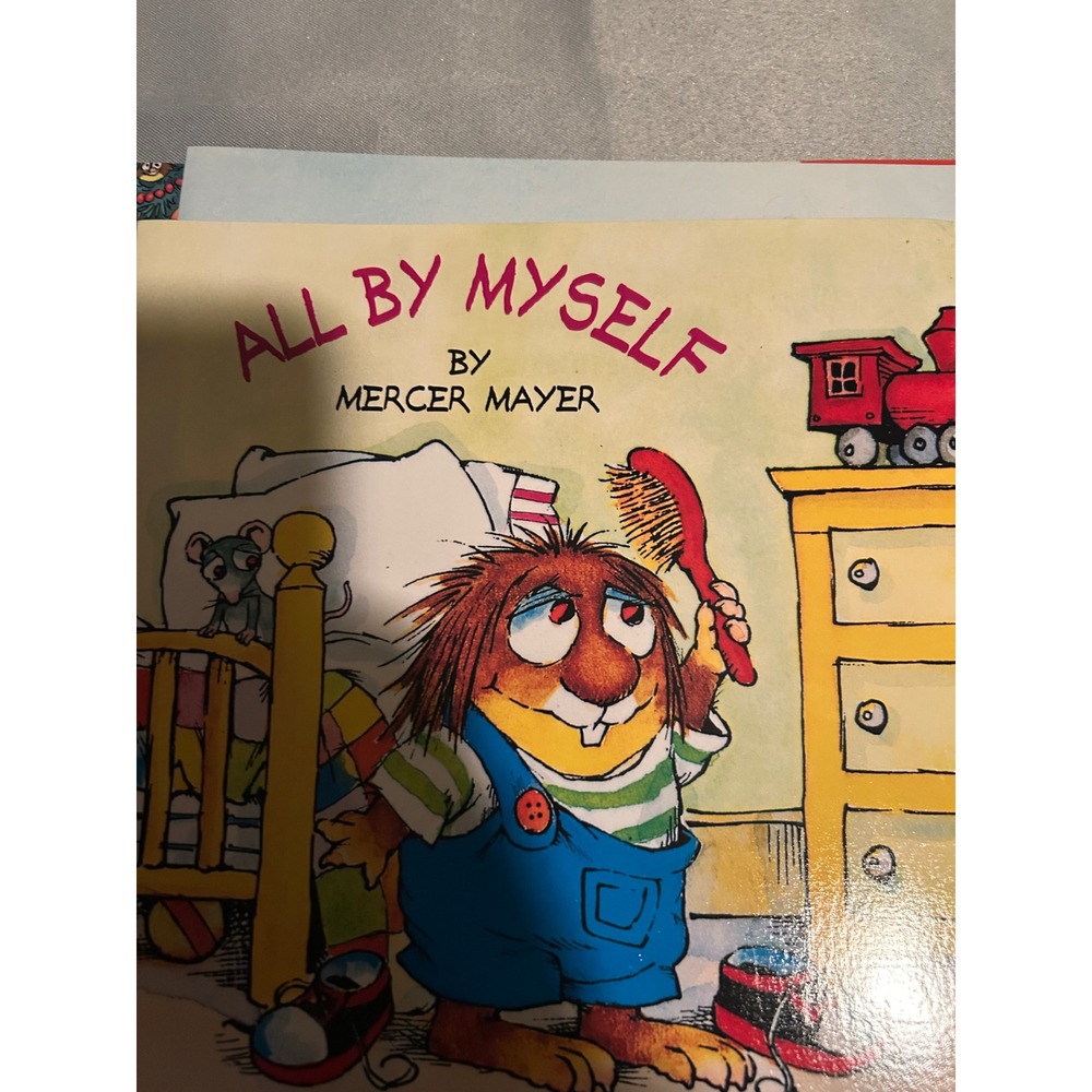 Mercer Mayer Little Critter Book Lot of 6 Christmas Halloween Easter Mad Bed - Picture 4 of 8